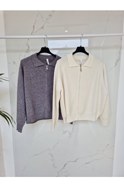 Sveter WOOL šedý UNI