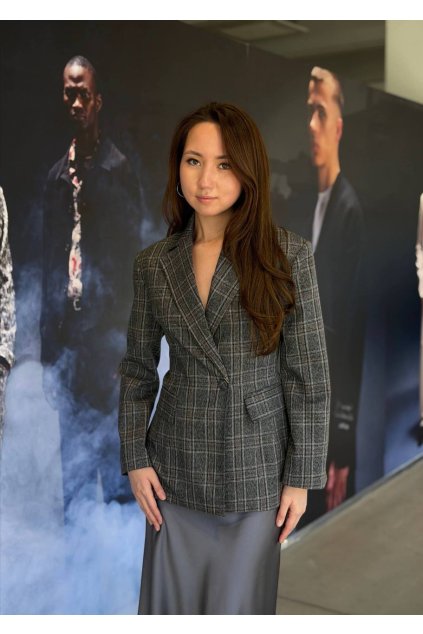 Úzke sako IMP šedé