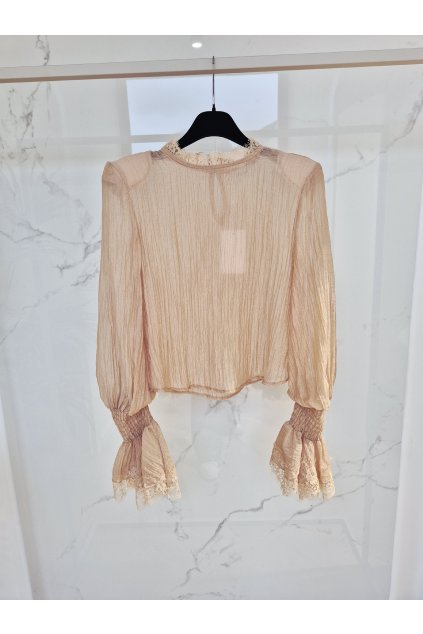 Blúzka béžová