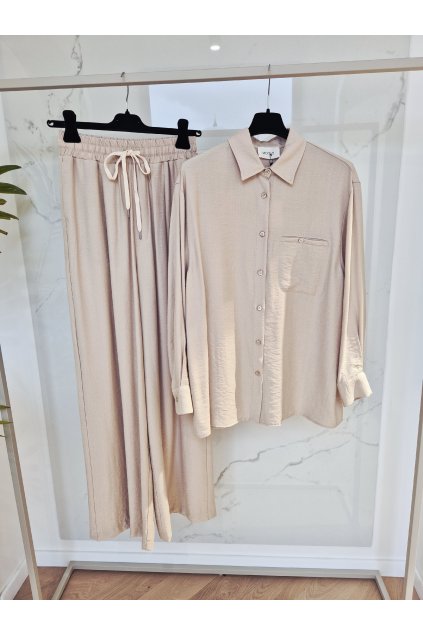 Košeľový komplet VCL béžový