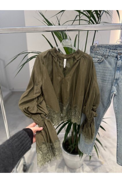 Blúzka LISS khaki UNI