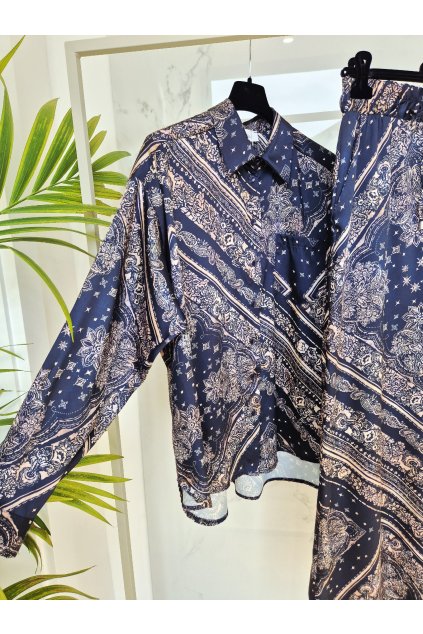 Saténová košeľa SUMMER UNI