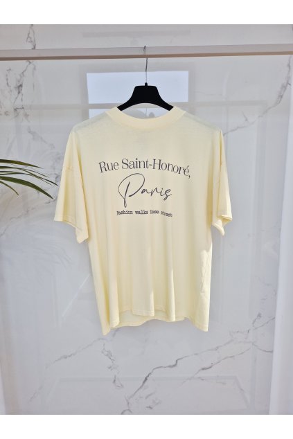 Tričko VCL žlté UNI