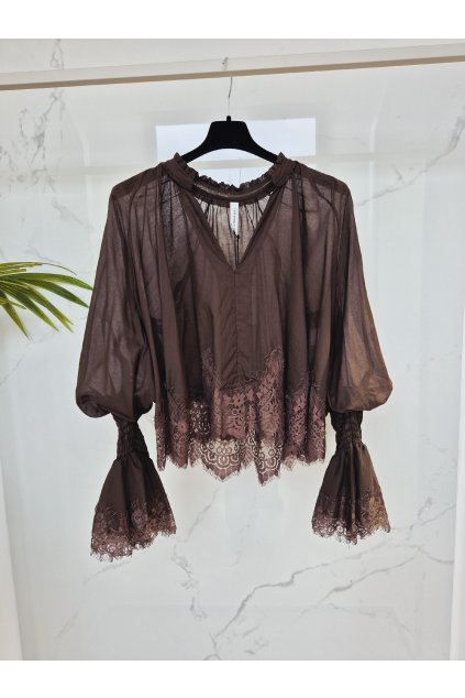 Blúzka LISS hnedá UNI