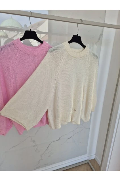 Pulóver béžový UNI