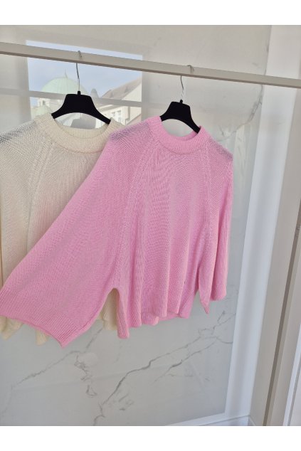 Pulóver ružový UNI