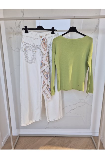 Pulóver PLS zelený UNI