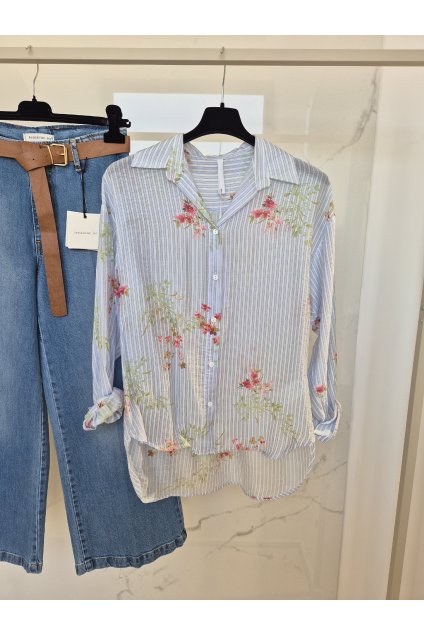 Košeľa ROSIE modrá