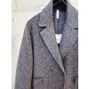 Vlnený kabát TNS grey