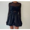 Krátke šaty IMP čierne