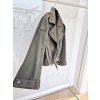 Krátky trench coat khaki