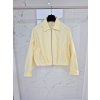 Jarná bunda na zips žltá