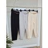 Športovo-elegantné nohavice BELT sivé