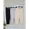 Športovo-elegantné nohavice BELT sivé