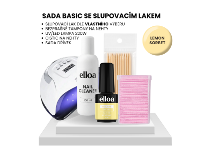 Sada s lampou Lemon Sorbet