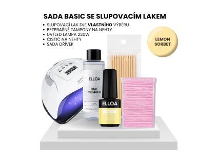 Sada s lampou Lemon Sorbet