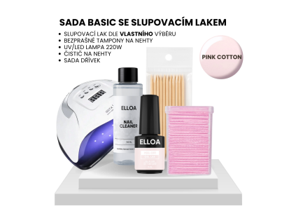 Sada s lampou Rose Nude (2)