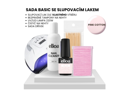 Sada s lampou Rose Nude
