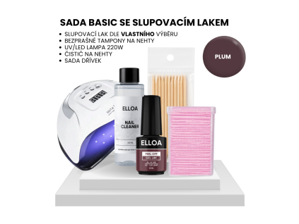 Sada s lampou Plum