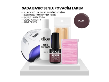 Sada s lampou Plum