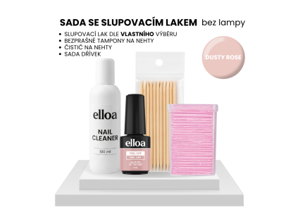 Sada bez lampy Dusty Rose