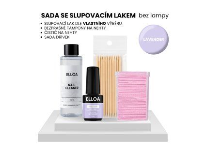 Sada bez lampy Lavender