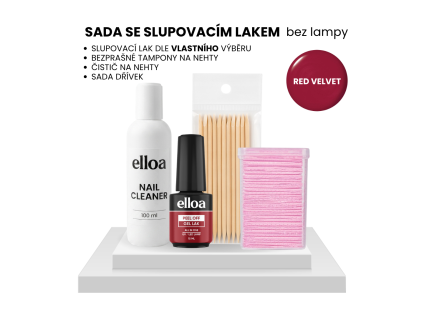 Sada bez lampy Red Velvet