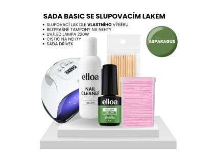 Sada s lampou Asparagus