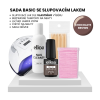 Sada s lampou Chocolate Brown