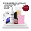 Sada s lampou Jelly Red