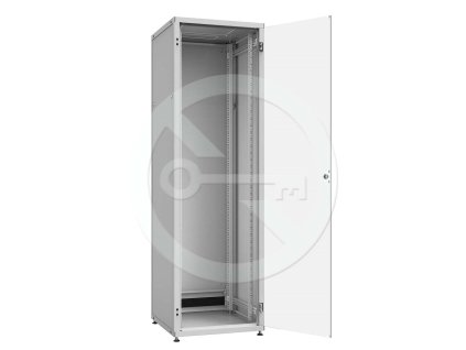 Rozvaděč LC-50 42U, 600x1000 RAL 7035, skleněné dveře