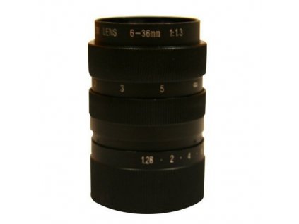 Varifokální objektiv 6-36mm