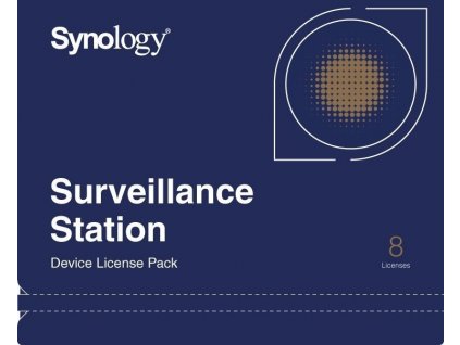 Synology 8 dalších licence pro IP kamery