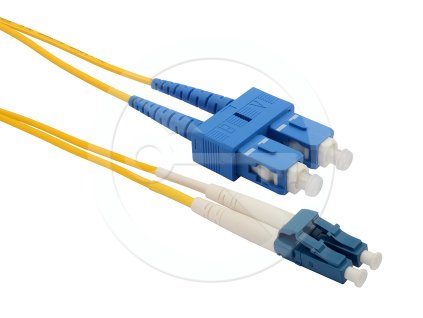 Patch kabel 9/125 LCupc/SCupc SM OS 2m duplex SXPC-LC/SC-UPC-OS-2M-D