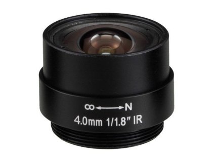 EVETAR pevný Mpix objektiv 4 mm