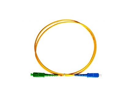 OPTIX SC/APC-SC optický patch cord 09/125 1m simplex G657A
