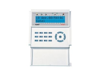 INT-KLCD-BL LCD klávesnice, 2 zóny, tamper, RS-232 port pro připojení programu GuardX,…
