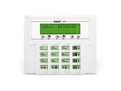 VERSA-LCD-GR Klávesnice LCD pro ústředny VERSA, LCD displej 12x16 znaků, zelené…