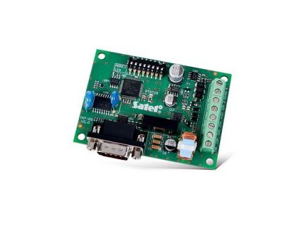 INT-RS Plus Rozhraní RS-232 pro integraci systému Satel INTEGRA, včetně ústředny…
