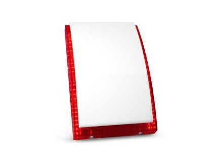 ASP-100 R Bezdrátová venkovní siréna, červená optická signalizace, plastový kryt,…