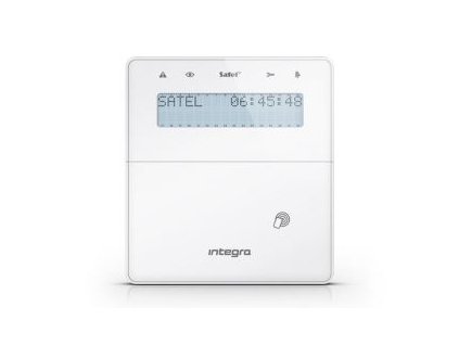 INT-KWRL2-W Bezdrátová LCD klávesnice ABAX 2 (868MHz) s integrovanou čtečkou…