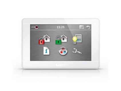 INT-TSH-W Dotyková klávesnice LCD 7'' pro systémy INTEGRA a VERSA, 2 zóny, tamper,…