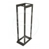 Rozvaděčový rám 19" 42U 600x1000, černý, vysokonosný, nosnost 1200 kg, komplet, VR-42-B