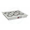 Ventilační jednotka univerzální 6 ventilátorů s termostatem RAL7035 do stropu i do dna VJ-R6