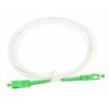 OPTIX SC/APC-SC/APC FLEXI optický patch cord G.657B3 2mm 1m bílý simplex