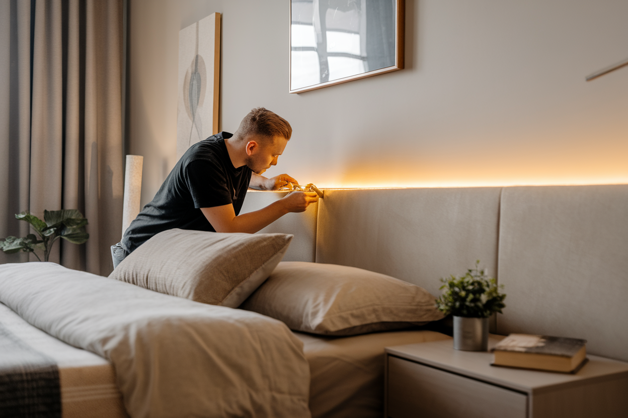 LED osvětlení postele: Pohodlí pro vaše usínání