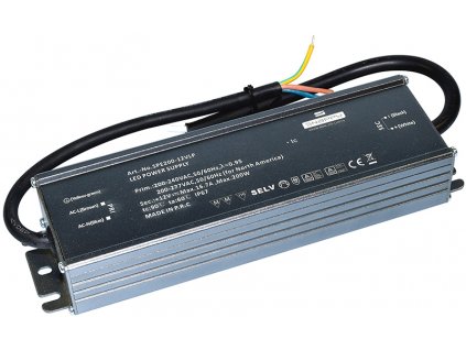 LED zdroj 0-40W 12V hliník