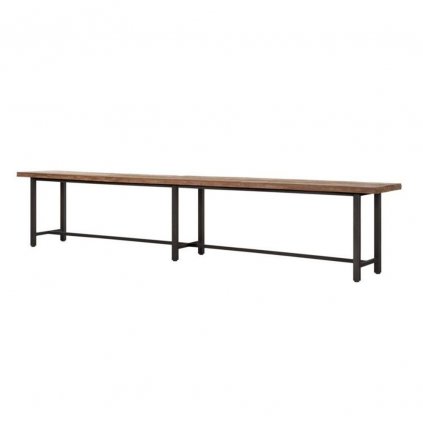 Lavice Beam, Teak natur, 240cm