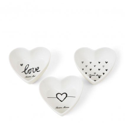 Misky Lovely Heart Bowls 3 pcs