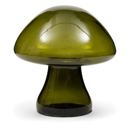 Dekorace Mushroom green S